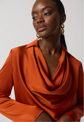 Satin Blouse by Joseph Ribkoff