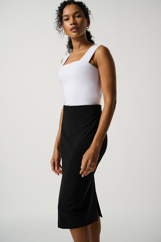 Classic Long Pencil Skirt by Joseph Ribkoff