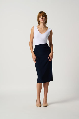 Classic Long Pencil Skirt by Joseph Ribkoff