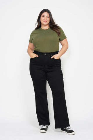 Tummy Control Classic Straight Jeans