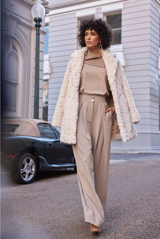 Woven Wide-Leg Pants by Joseph Ribkoff