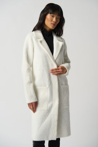 Notched Collar Coat by Joseph Ribkoff