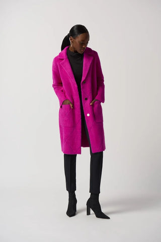 Notched Collar Coat by Joseph Ribkoff