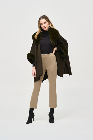 Scuba Suede Flared Pants by Joseph Ribkoff