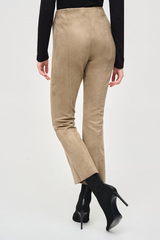 Scuba Suede Flared Pants by Joseph Ribkoff