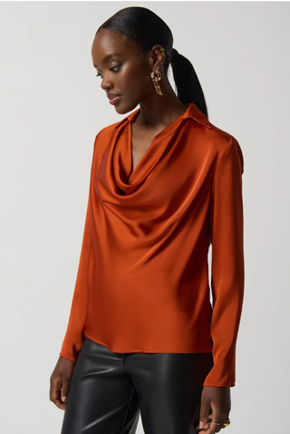 Satin Blouse by Joseph Ribkoff