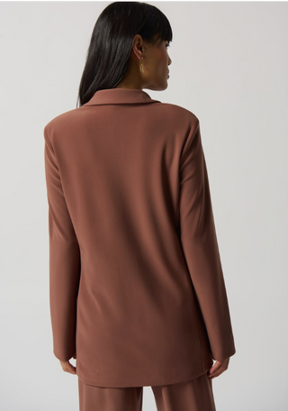 Long Straight Blazer by Joseph Ribkoff