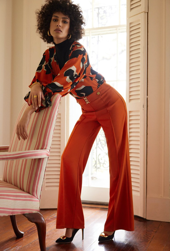 VERO MODA Regular Fit Women Orange Trousers - Buy VERO MODA Regular Fit  Women Orange Trousers Online at Best Prices in India | Flipkart.com