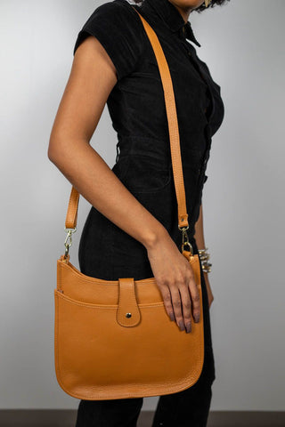 Big Messenger Leather Bag