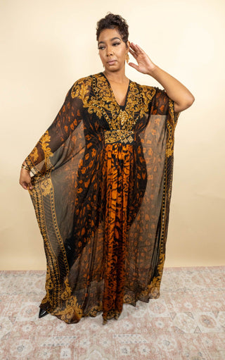 Chiffon Maxi Tigress by Czarina