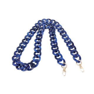 BLUE CHAIN STRAP