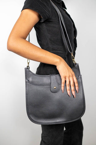 Big Messenger Leather Bag