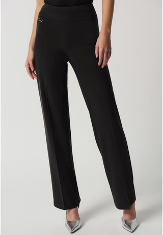 Wide-Leg Pull-On Pants by Joseph Ribkoff